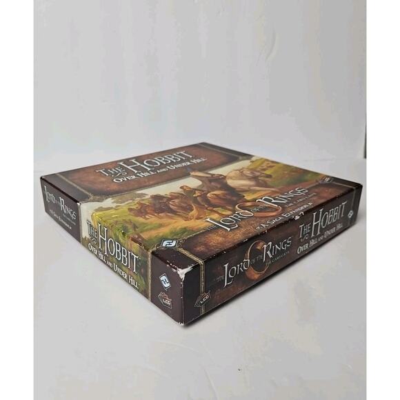 LORD OF THE RINGS: THE HOBBIT OVER HILL UNDER HILL Expansion Used Complete - Picture 4 of 6